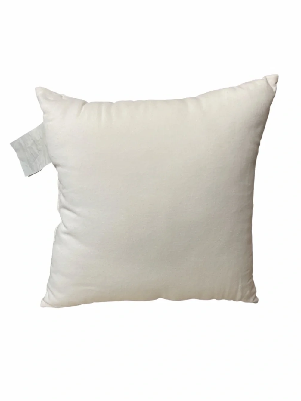OUI by Indigo “Family” Throw Pillow Tufted Text Neutral Home Decor Accent NWT